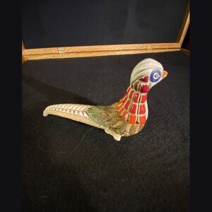 Artesania Rinconada Pheasant #53 Hand Painted Figurine
